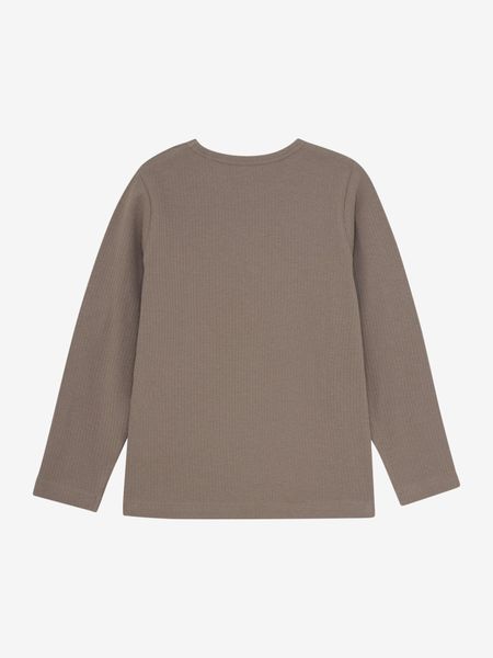 LS brun ribb genser 